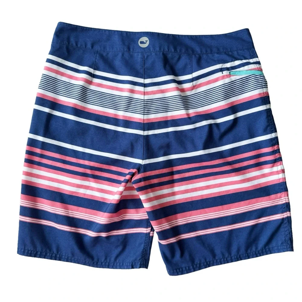 Vineyard Vines Americana Stripe Board Shorts | 34 (MEDIUM)